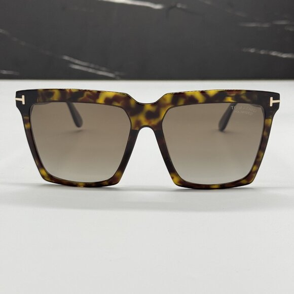 NEW TOM FORD POLARIZED TF764 52H WOMEN SUNGLASSES TOM FORD SABRINA-02 FT0764/S